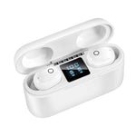 Dt-18 ワイヤレス両耳 Bluetooth ヘッドセット 2000mAh 充電ケース＆タッチ＆インテリジェント磁気吸着充電付き