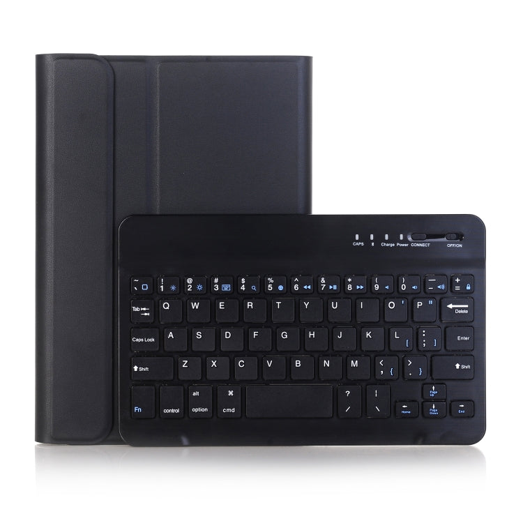 A05 Bluetooth 3.0 超薄型 ABS 着脱式 Bluetooth キーボード レザー タブレットケース iPad mini 5 用、ホルダー付き、mini 5 用