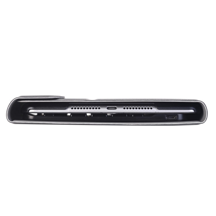 A05 Bluetooth 3.0 超薄型 ABS 着脱式 Bluetooth キーボード レザー タブレットケース iPad mini 5 用、ホルダー付き、mini 5 用