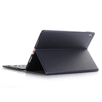 A09 Bluetooth 3.0 超薄型 ABS 着脱式 Bluetooth キーボード レザー タブレットケース iPad Air / Pro 10.5インチ (2019) 用、ホルダー付き