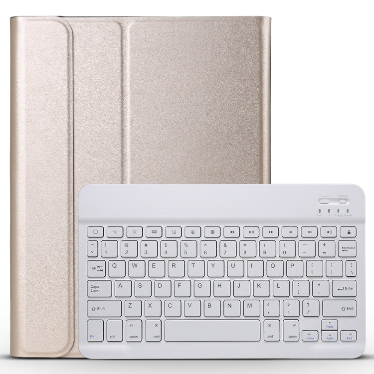 A11 Bluetooth 3.0 超薄型 ABS 着脱式 Bluetooth キーボード付きレザータブレットケース iPad Air 4 / Air 5 / Pro 11インチ 2022 / 2021 / 2020 / 2018 用 ホルダー付き