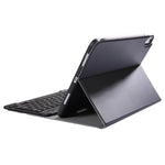 A11B Bluetooth 3.0 超薄型 ABS 着脱式 Bluetooth キーボード付きレザータブレットケース iPad Air 4 / Air 5 / Pro 11インチ 2022 / 2021 / 2020 / 2018 用 ペンスロット＆ホルダー付き