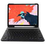 A11B Bluetooth 3.0 超薄型 ABS 着脱式 Bluetooth キーボード付きレザータブレットケース iPad Air 4 / Air 5 / Pro 11インチ 2022 / 2021 / 2020 / 2018 用 ペンスロット＆ホルダー付き