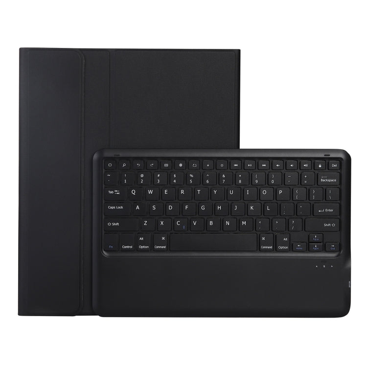 A12B Bluetooth 3.0 超薄型 着脱式 Bluetooth キーボード付きレザータブレットケース iPad Air 13 2024 / 2025 / Pro 12.9インチ 2022 / 2021 / 2020 / 2018 用 ペンスロット＆ホルダー付き