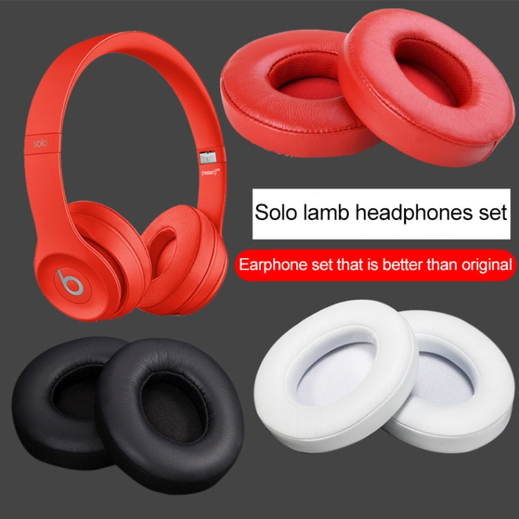 Beats Solo2.0 / Solo3.0 有線版用1ペアレザーヘッドホン保護ケース