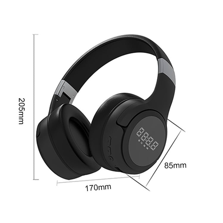 ZEALOT B28 折りたたみ式ヘッドバンド Bluetoothステレオミュージックヘッドセット ディスプレイ付き