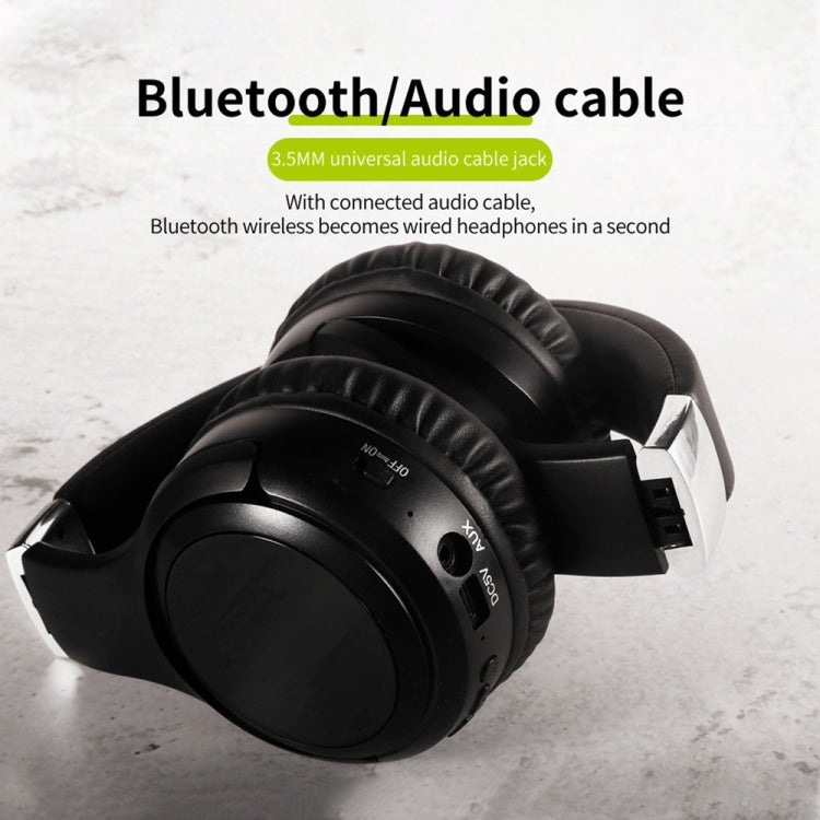 ZEALOT B28 折りたたみ式ヘッドバンド Bluetoothステレオミュージックヘッドセット ディスプレイ付き
