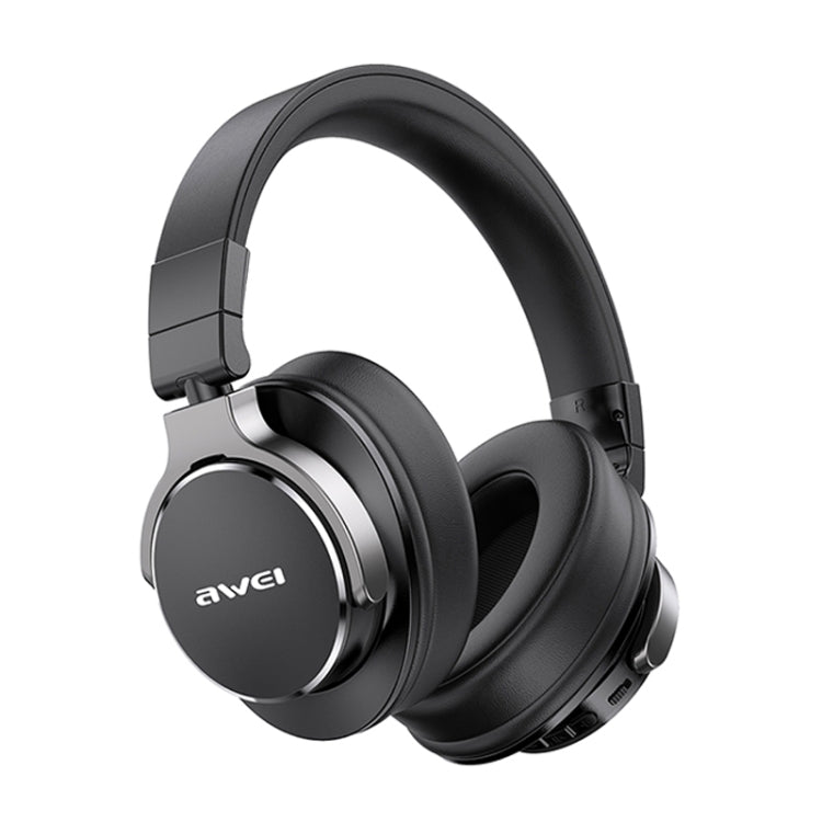 awei A710BL 折りたたみ式ANCノイズキャンセリングBluetoothワイヤレスヘッドセット、A710BL