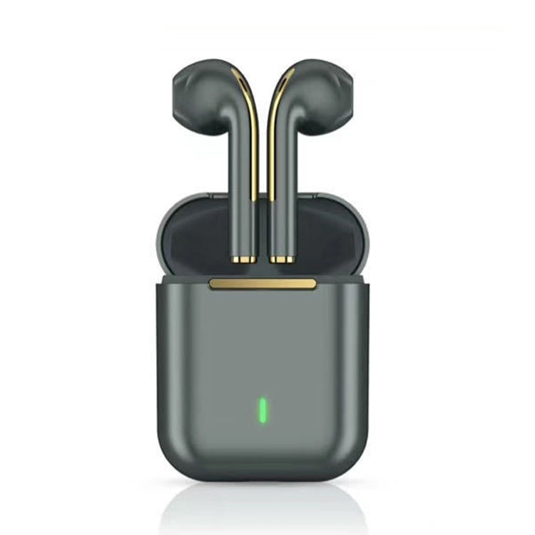 J18 Bluetooth 5.0 TWS ワイヤレス両耳Bluetoothイヤホン 充電ボックス付き、J18（グリーン）、J18（ローズゴールド）、J18（ホワイト）、J18（ブラック）