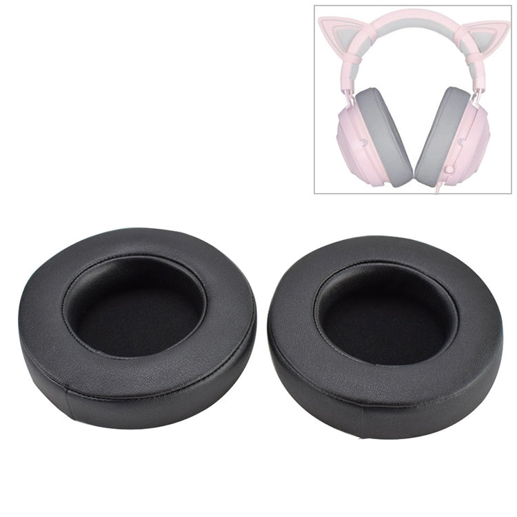 Razer Kraken 7.1 V2 Proヘッドホンクッションスポンジジェルカバーイヤーマフ交換用イヤーパッド2個セット、Razer Kraken 7.1 V2 Pro用（ジェル）