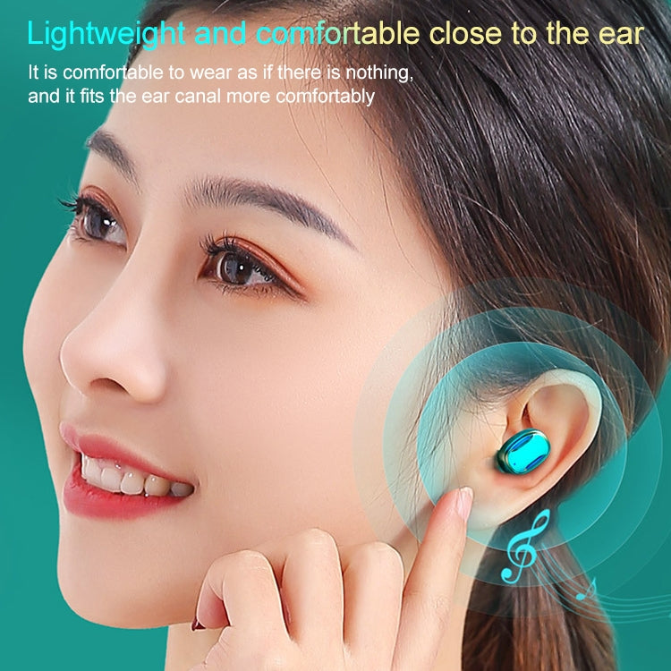 A22 英語版 プルアウトデジタルディスプレイ Bluetoothイヤホン 磁気充電ケース付き タッチライト＆モバイルバッテリー対応、英語版
