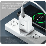 IVON AD52 18W USB-C / Type-C + USB デュアルポート PD 急速充電