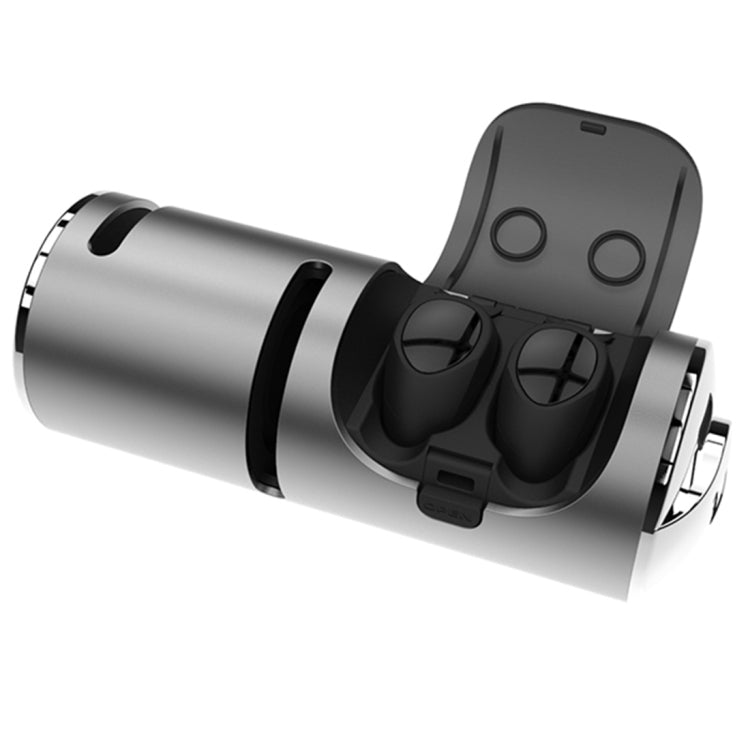 3イン1 TWS ミニ 防水 Bluetooth 4.2 ワイヤレスイヤホン + オーディオ + 充電ケース