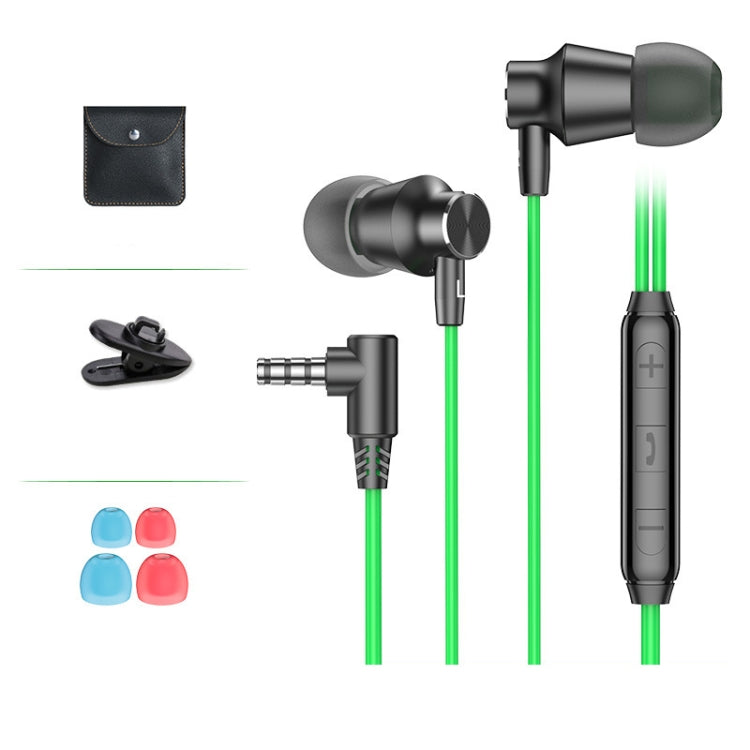 Langsdom V7T 3.5mm 有線インイヤーゲーミングイヤホン、3.5mm