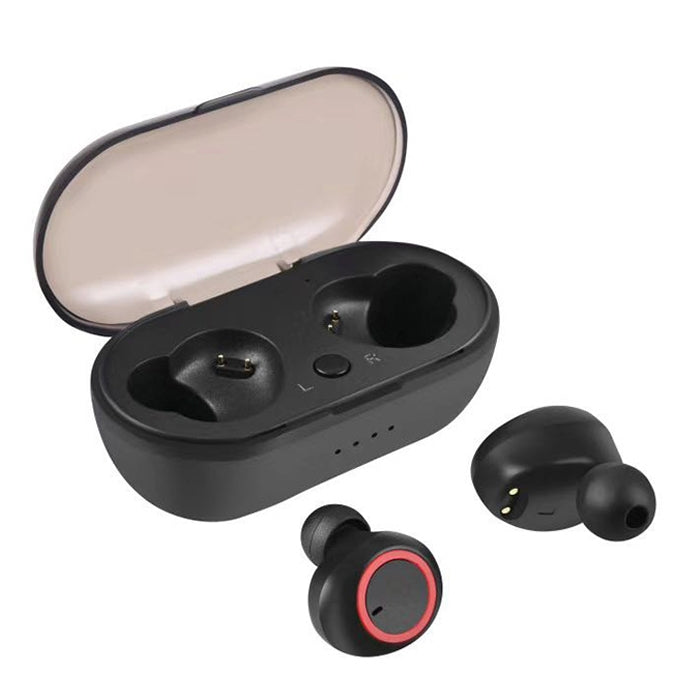 BTH-K08 TWS V5.0 ワイヤレスステレオ Bluetooth ヘッドセット 充電ケース付き