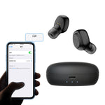 YH-03 TWS V5.0 ワイヤレスステレオ Bluetooth ヘッドセット 充電ケース付き 音声アシスタント対応