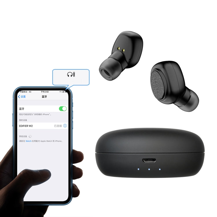 YH-03 TWS V5.0 ワイヤレスステレオ Bluetooth ヘッドセット 充電ケース付き 音声アシスタント対応