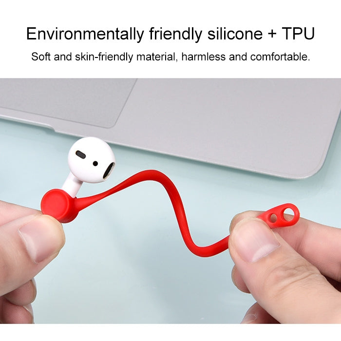 ワイヤレスヘッドホン用ストラップ 紛失防止 Apple AirPods 1 / 2用