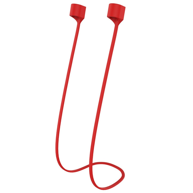ワイヤレスBluetoothヘッドセット 紛失防止ロープ 磁気シリコンストラップ Apple AirPods 1 / 2用、AirPods 1 / 2用