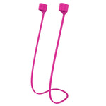 ワイヤレスBluetoothヘッドセット 紛失防止ロープ 磁気シリコンストラップ Apple AirPods 1 / 2用、AirPods 1 / 2用