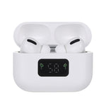 i58 TWS Bluetooth 5.0 タッチ式ワイヤレスBluetoothイヤホン iOSシステム対応 磁気吸着充電ボックス＆スマートデジタルディスプレイ付き Siri対応