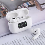 i58 TWS Bluetooth 5.0 タッチ式ワイヤレスBluetoothイヤホン iOSシステム対応 磁気吸着充電ボックス＆スマートデジタルディスプレイ付き Siri対応