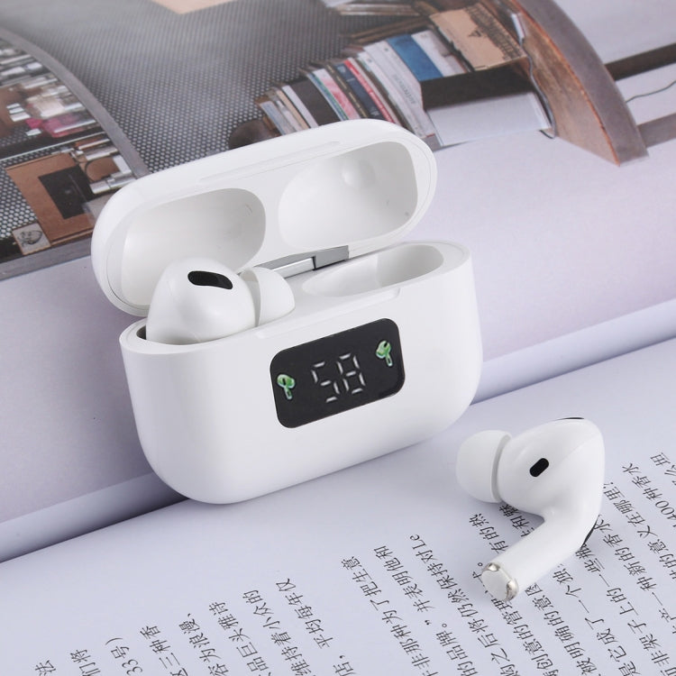 i58 TWS Bluetooth 5.0 タッチ式ワイヤレスBluetoothイヤホン iOSシステム対応 磁気吸着充電ボックス＆スマートデジタルディスプレイ付き Siri対応
