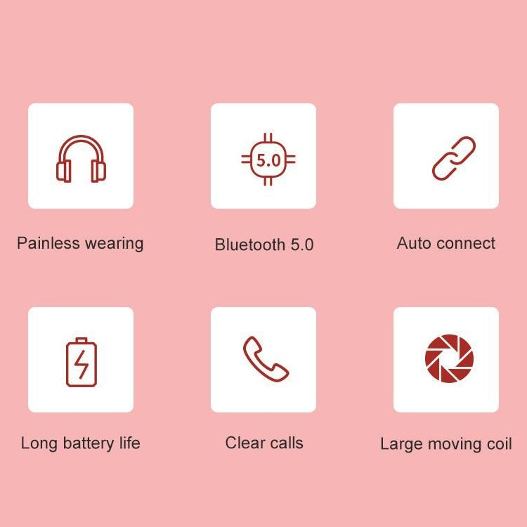 Y08 ハイファイ音質 マカロン Bluetooth ヘッドセット、通話・TFカード・3.5mm AUX対応