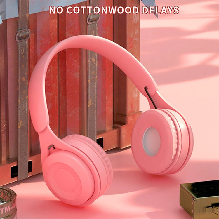 Y08 ハイファイ音質 マカロン Bluetooth ヘッドセット、通話・TFカード・3.5mm AUX対応
