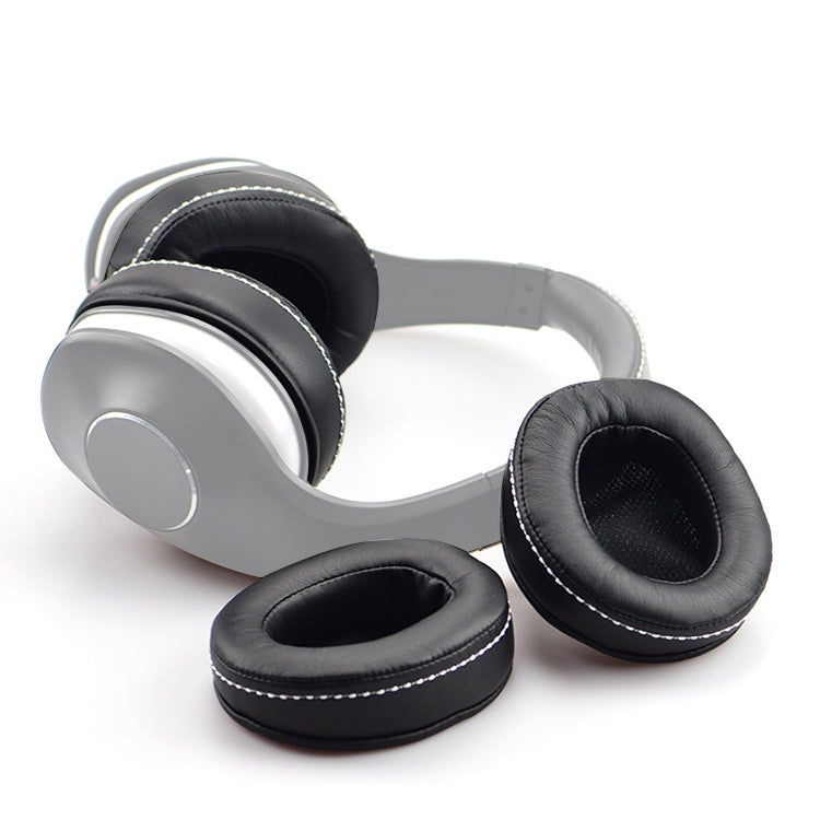 DENON AH-D600 / AH-D7100 用 2個セット ソフトスポンジイヤホン保護カバー イヤーマフ、DENON AH-D600用(ブラック ホワイト)、DENON AH-D600用(ブラック ブラウン)