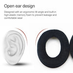 Sennheiser HD515 / HD555 / HD595 / HD598 / HD558 / PC360 用 2個セット フランネルイヤホンクッションカバー イヤーマフ 交換用イヤーパッド トーンチューニングコットン入り、ベルベットブラック、ベルベットブラウン