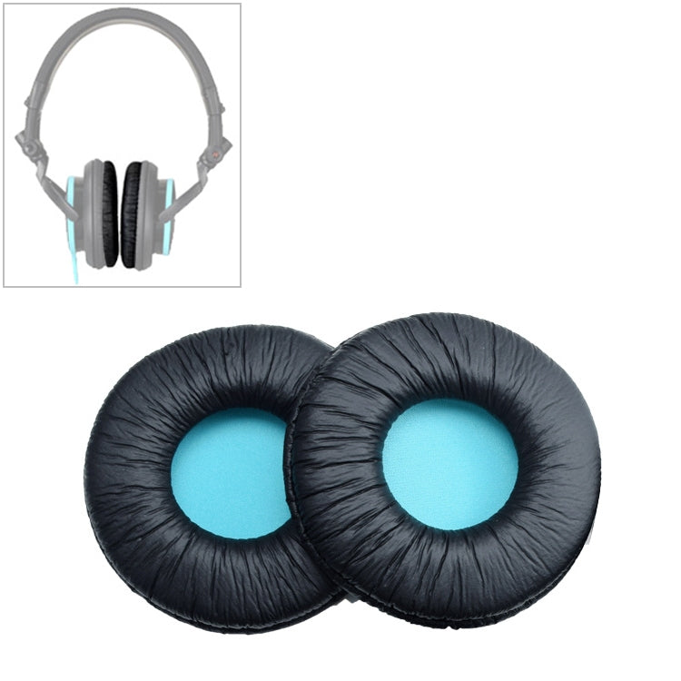 SONY MDR-V55 用 2個セット イヤホンクッション レザーカバー イヤーマフ 交換用イヤーパッド