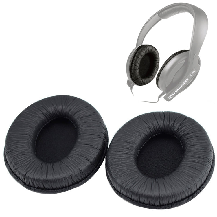 2個セット Sennheiser HD202 / HD212 / HD437 / HD447 / HD457 / HD497 ヘッドホン用クッションスポンジカバー イヤーマフ交換用イヤーパッド、Sennheiser HD202 / HD212対応