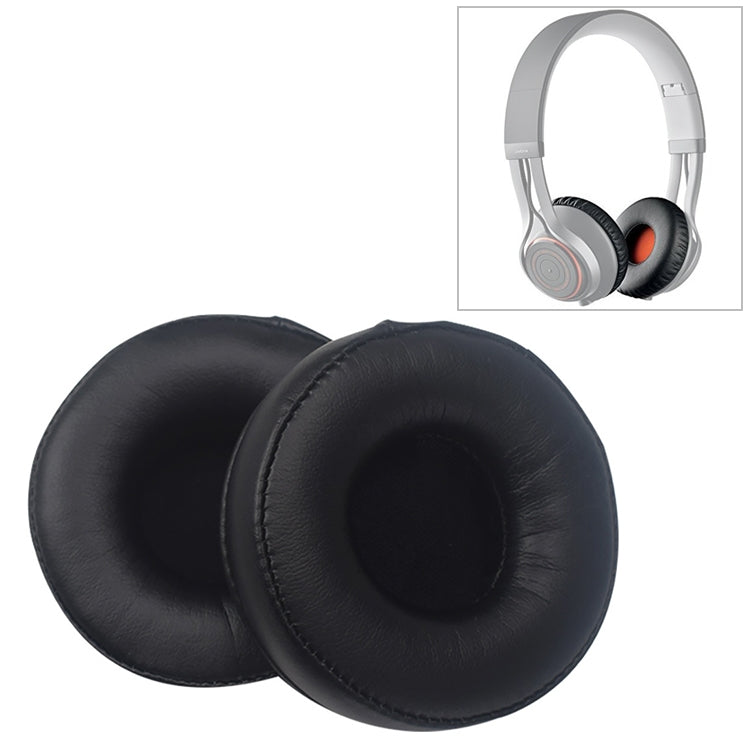 2個セット Jabra Revo ワイヤレスヘッドホン用クッションスポンジレザーカバー イヤーマフ交換用イヤーパッド