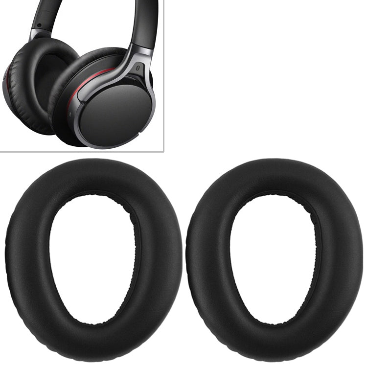 2個セット スポンジ製ヘッドホン保護ケース カードバックル付き Sony MDR-10RBT / MDR-10RNC / MDR-10R対応
