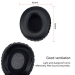 2pcs Sponge Headphone Protective Case With Card Buckle for Sony MDR-10RC