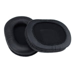 Sony MDR-7506 / MDR-V6 / MDR-CD900ST用スポンジヘッドホン保護ケース2個セット、黒しわ加工