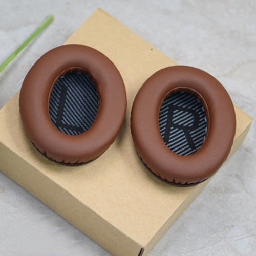 BOSE QC2 / QC15 / AE2 / QC25 / QC35用LR綿入りソフトイヤーマフヘッドホンジャケット1ペア
