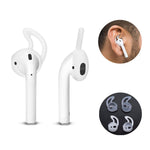 ENKAY Hat-prince イヤホン用イヤーキャップ イヤーパッド 紛失防止イヤーフック Apple AirPods用 2ペア