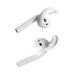 ENKAY Hat-prince イヤホン用イヤーキャップ イヤーパッド 紛失防止イヤーフック Apple AirPods用 2ペア