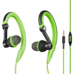 Mucro MB-232 ランニングインイヤースポーツイヤーフック有線ステレオヘッドホン ジョギングジム用 3.5mm