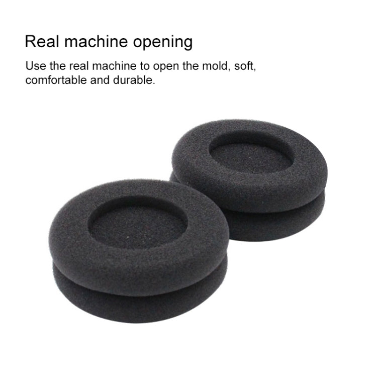KOSS PP / SP用 2個セット 穴あき通気バージョン プロテインレザー製ヘッドホン保護カバー イヤーマフ、穴あき通気バージョン ブラック、穴あき通気バージョン グレー