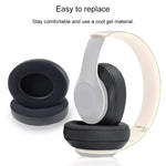 Beats Studio 2.0 / 3.0用 2個セット ヘッドホン保護カバー アイスジェルイヤーマフ（グレー ホワイト）、ブラック、チタンカラー