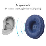 JBL Tune 600BTNC / T500BT / T450BT用 2個セット イヤホンクッションカバー イヤーマフ交換用イヤーパッド メッシュ付き、フロッグブルー、フロッグホワイト、フロッグブラック、フロッグピンク