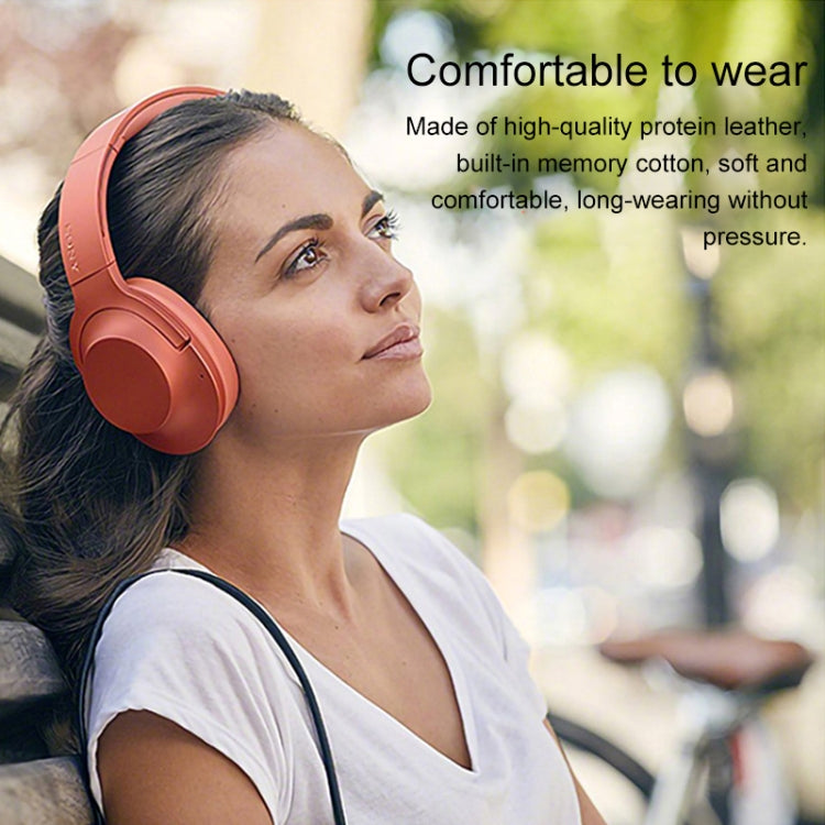 Sony MDR-100ABN / WH-H900N用イヤーパッドカバー メッシュ付き交換用イヤーマフ 2個セット