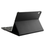 1130B 着脱式 Bluetooth 3.0 ABS ブラッシュドテクスチャーキーボード＋ラムスキンテクスチャーレザータブレットケース iPad Pro 11インチ (2018) 用 三段階調整／マグネット／スリープ機能付き 1130B