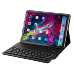1139B 着脱式 Bluetooth 3.0 アルミニウム合金キーボード＋ラムスキンテクスチャーレザータブレットケース iPad Pro 11インチ (2018) 用 三段階調整／マグネット／スリープ機能付き 1139B