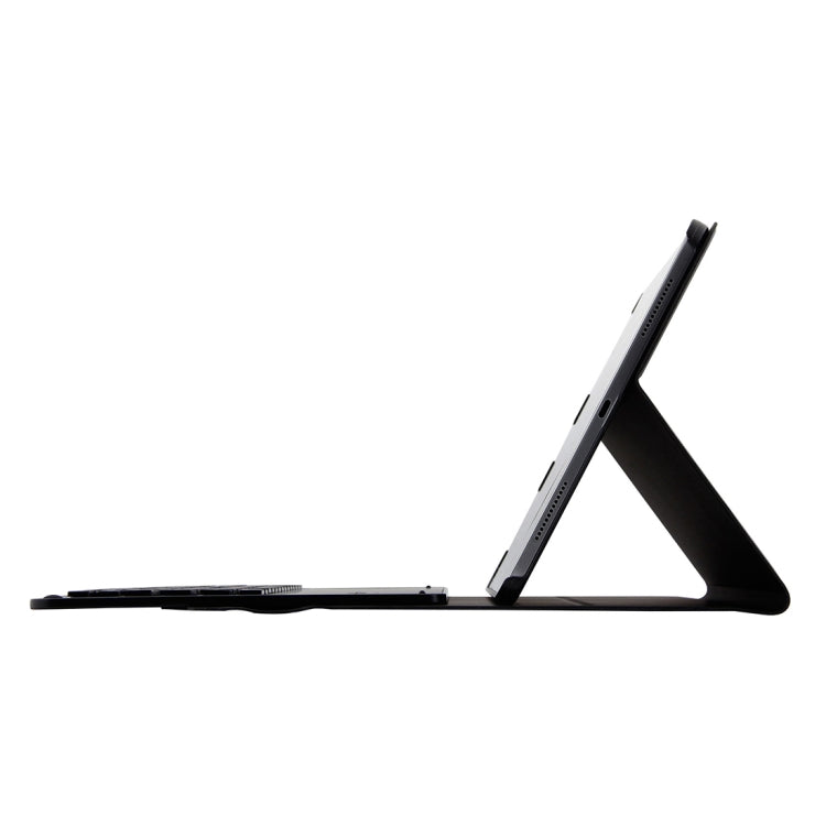 1139B 着脱式 Bluetooth 3.0 アルミニウム合金キーボード＋ラムスキンテクスチャーレザータブレットケース iPad Pro 11インチ (2018) 用 三段階調整／マグネット／スリープ機能付き 1139B