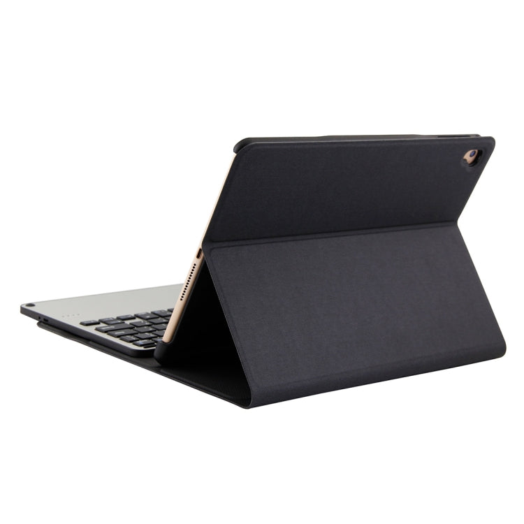 3018 着脱式 Bluetooth 3.0 アルミニウム合金キーボード＋イミテーションクロステクスチャーレザータブレットケース iPad Air / Air 2 / iPad Pro 9.7インチ 用 スリープ／撥水機能付き 3018