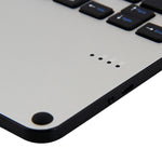 3018 着脱式 Bluetooth 3.0 アルミニウム合金キーボード＋イミテーションクロステクスチャーレザータブレットケース iPad Air / Air 2 / iPad Pro 9.7インチ 用 スリープ／撥水機能付き 3018